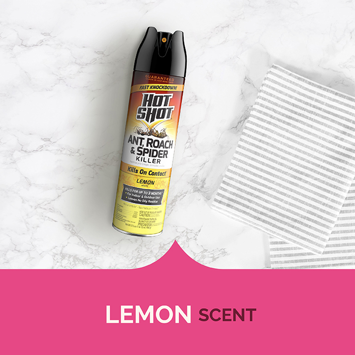 HG-97682 Ant, Roach & Spider Killer Lemon Scent 17.5 oz Lemon Scent